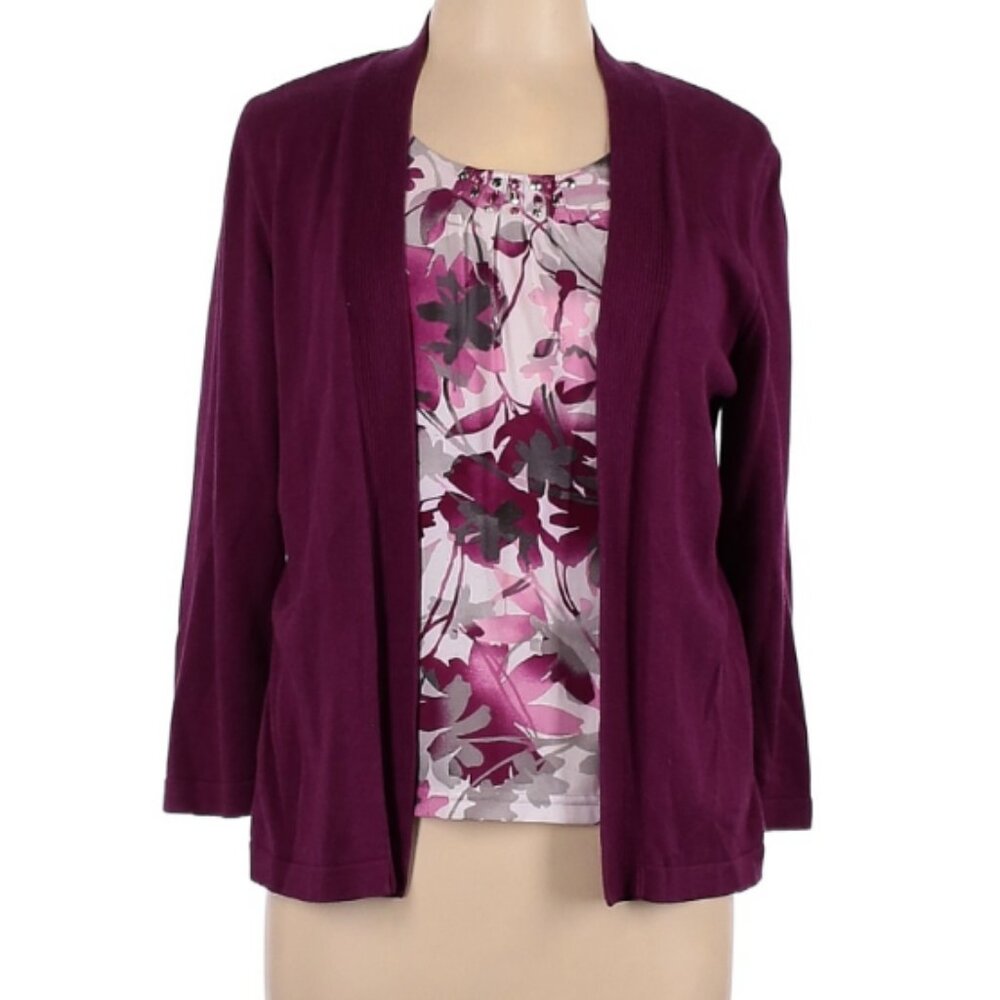 Alfred Dunner's purple Women's top